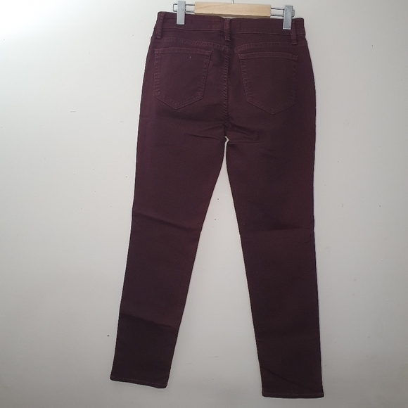 Velvet by Graham & Spencer Burgundy Pant Size 27 - Picture 3 of 7